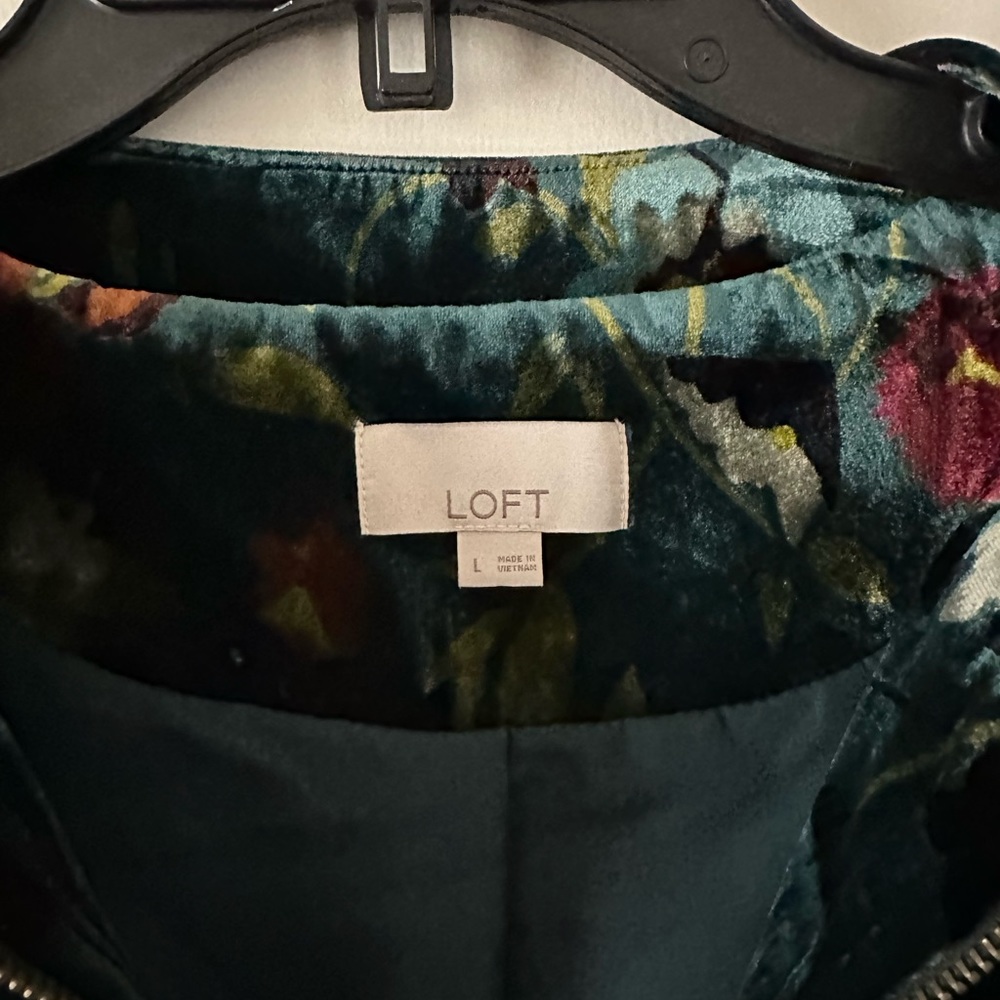 Loft Velvet Bomber